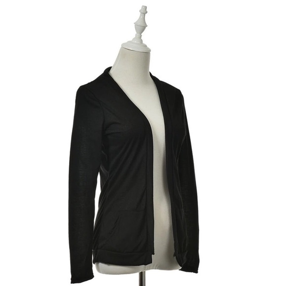 Skull Hollowed Out Knitted Cardigan - Picture 4 of 5